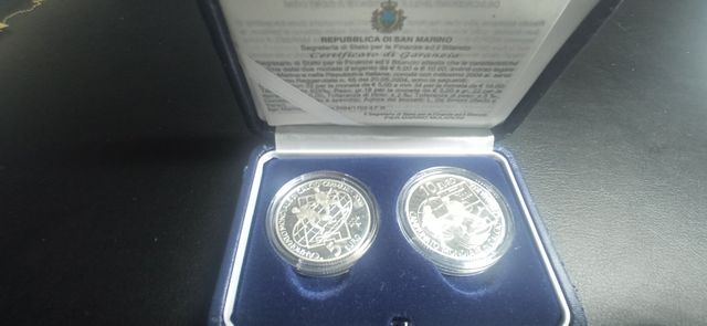 🌟Moneda 5 y 10€ plata mundial de futbol🌟