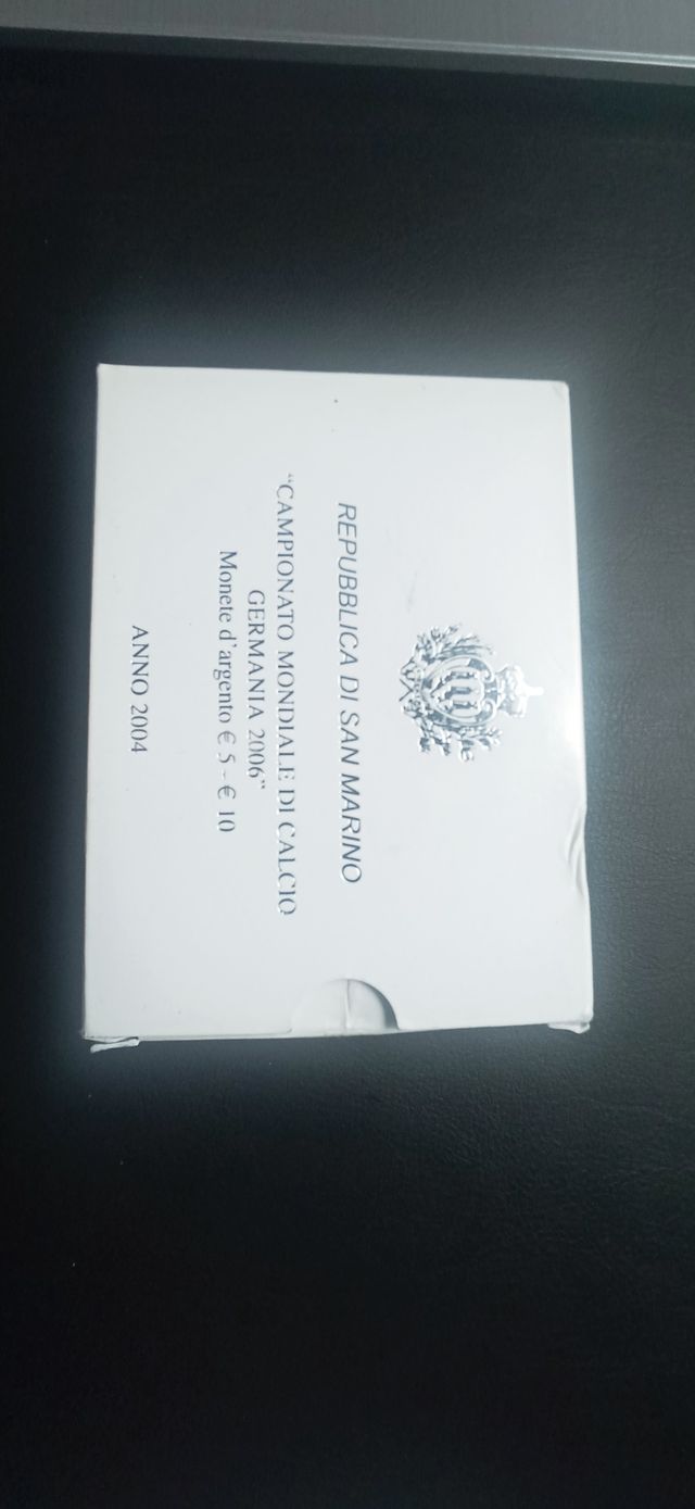 🌟Moneda 5 y 10€ plata mundial de futbol🌟