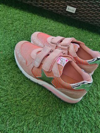 Zapatillas deportivas rosas Pablosky niña N° 37