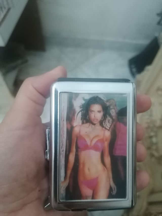 Vintage portasigarette e accendino