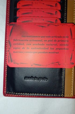 Billetero señora