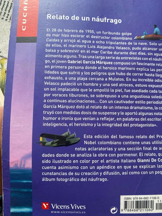 Relato de un naúfrago