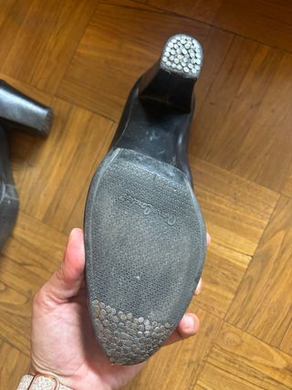 Falda de flamenco, zapatos y accesorios 