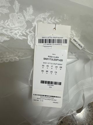 Vestido de novia Rosa Clará