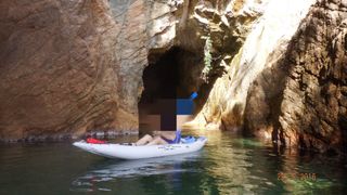 Kayak piragua 1 plaza aguamarina K0

