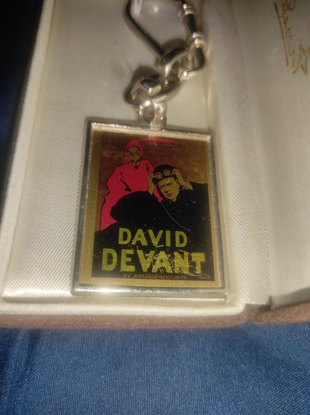 Portachiavi laminato oro 22k