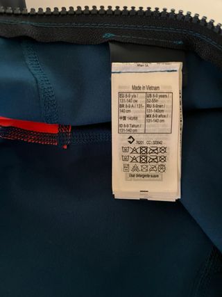 Muta termica bambino