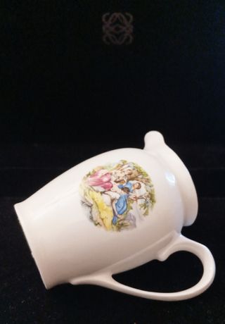 JARRA DE LECHE "PORZELANIT" AÑOS 60