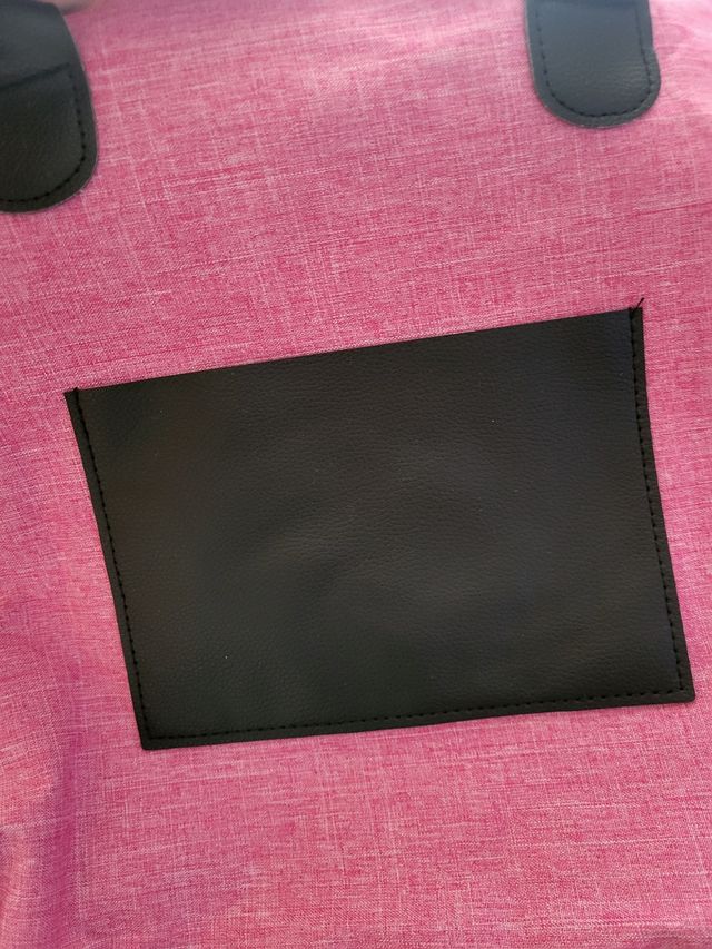 Borsa con pochette rosa