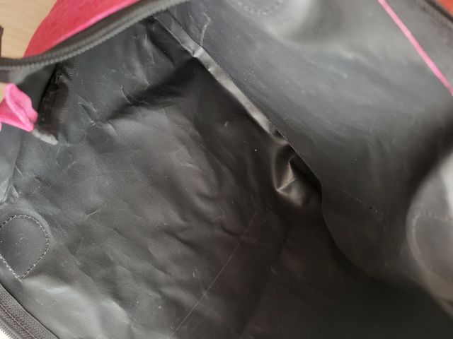 Borsa con pochette rosa