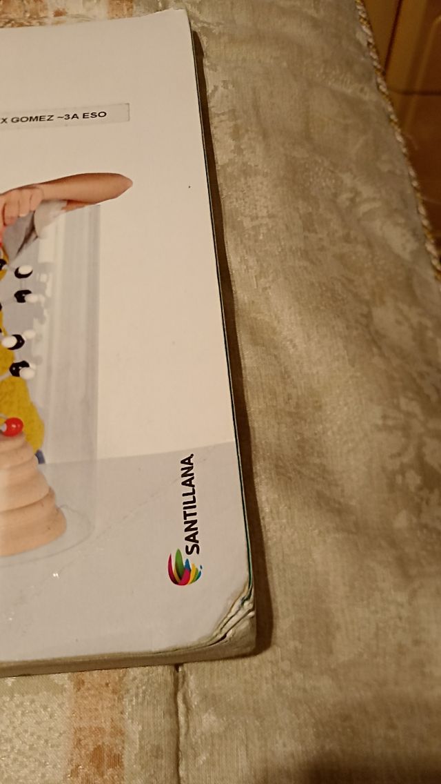 Libro Física y Química 3ESO de Anaya