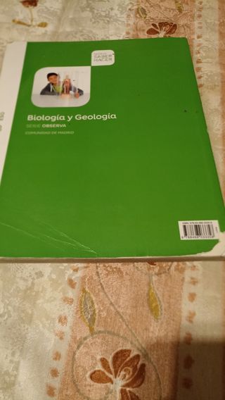Libro Biología y Geología 3ESO