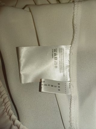 Blusa blanca de mujer