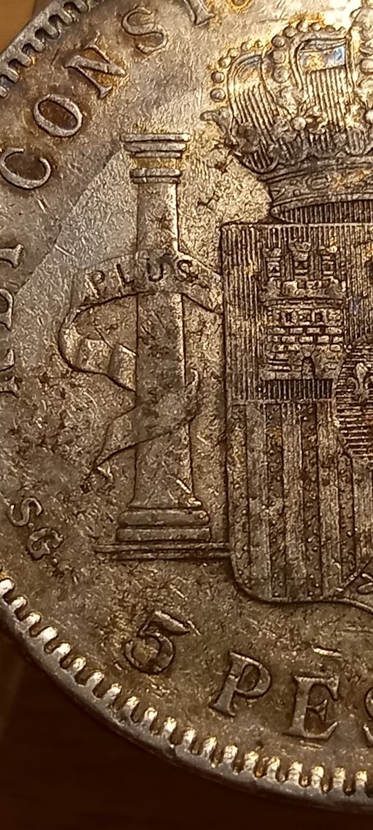 5 PESETAS PLATA ALFONSO XIII 1898