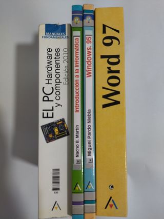 Lote libros informática 