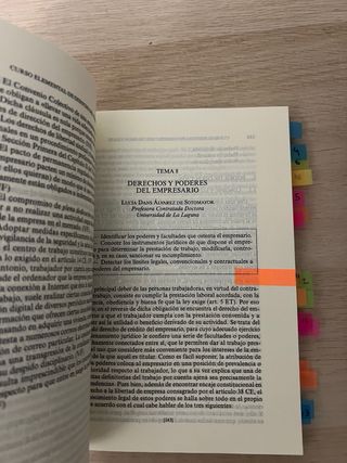 Curso elemental de derecho del trabajo y la ss