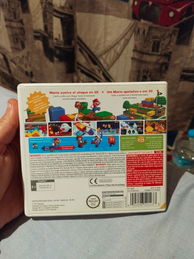 Caratula Super Mario 3D land