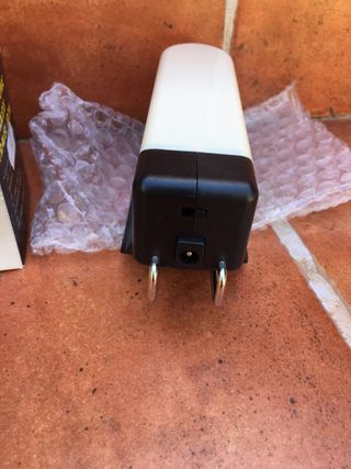 Plancha de viaje vintage. Nueva