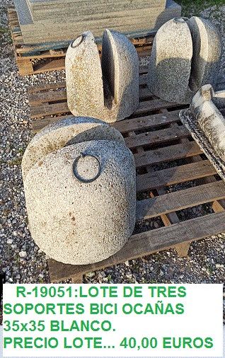 LOTE TRES SOPORTES BICI OCAÑAS R-19051