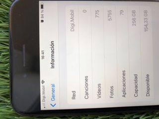 Iphone 8 256 gb batería nueva