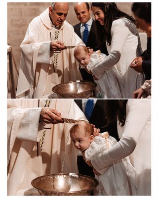 Fotografía de bautizo