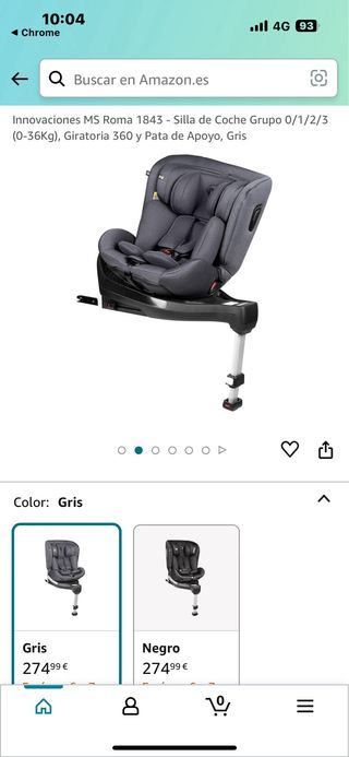 Silla de coche grupo 0 1 2 3 #papa#mama#coche