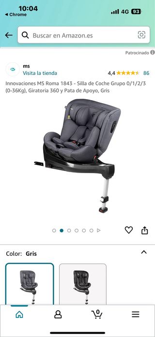Silla de coche grupo 0 1 2 3 #papa#mama#coche
