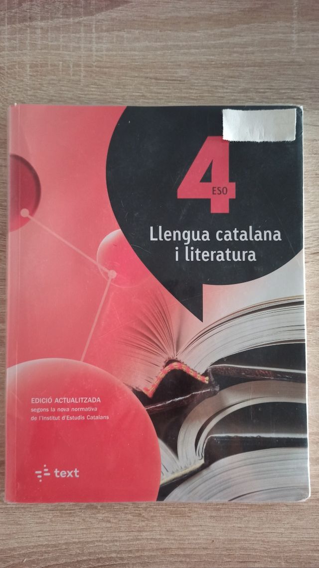 Llengua Catalana 4eso ISBN 9788441223004
