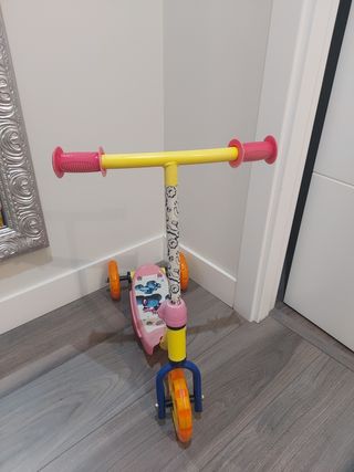 Patinete 3 ruedas ajustable en altura