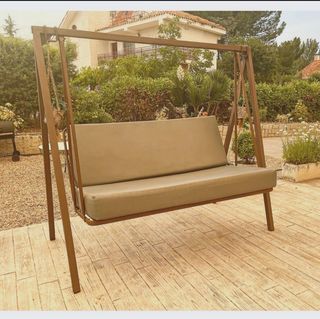 Sofá balancín de hierro