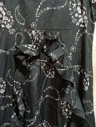 Nuevo Estrenar.Vestido motivo florales cn volantes