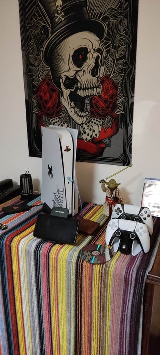 PlayStation 5 chassi-c, comando, homem aranha 2