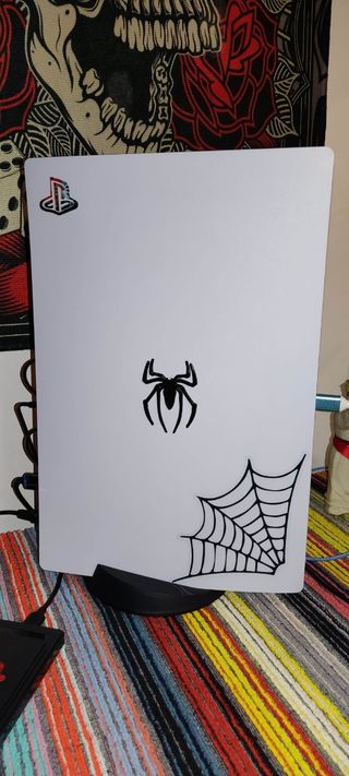 PlayStation 5 chassi-c, comando, homem aranha 2