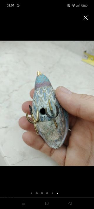 Animaletti in smalto e metallo,finemente lavorati