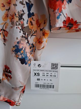 Camisa mujer SIN ESTRENAR Zara