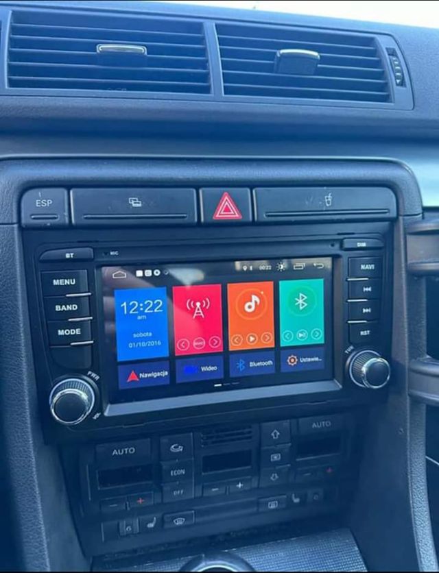 Rádio Android 12 Audi A4 B6 B7 (Novo)