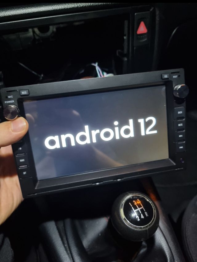 Rádio Android 12 VW Golf 4/Passat B5