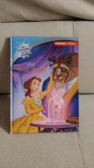 Libros bella y bestia Disney nuevo