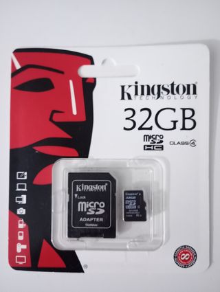 Tarjeta Kingston 32 GB