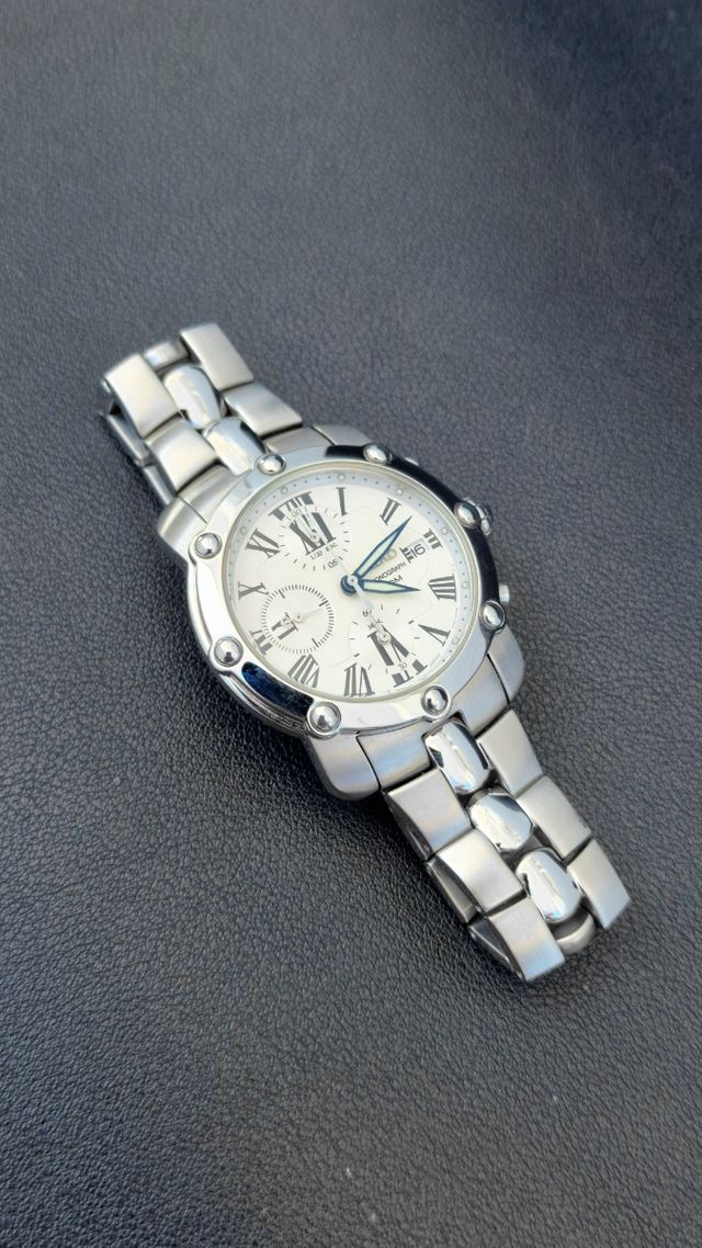 Reloj Seiko 7T92 0HR0 cronógrafo 100m hombre 