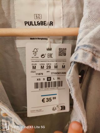 Cazadora vaquera Pull&Bear