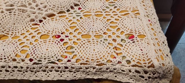 Copritavolo tovaglia vintage