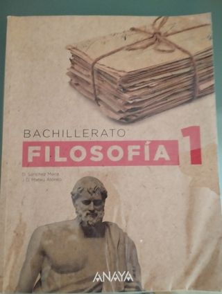 Filosofía 1 - Anaya.