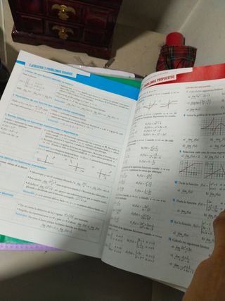 Libro matemáticas 1° bachillerato Anaya