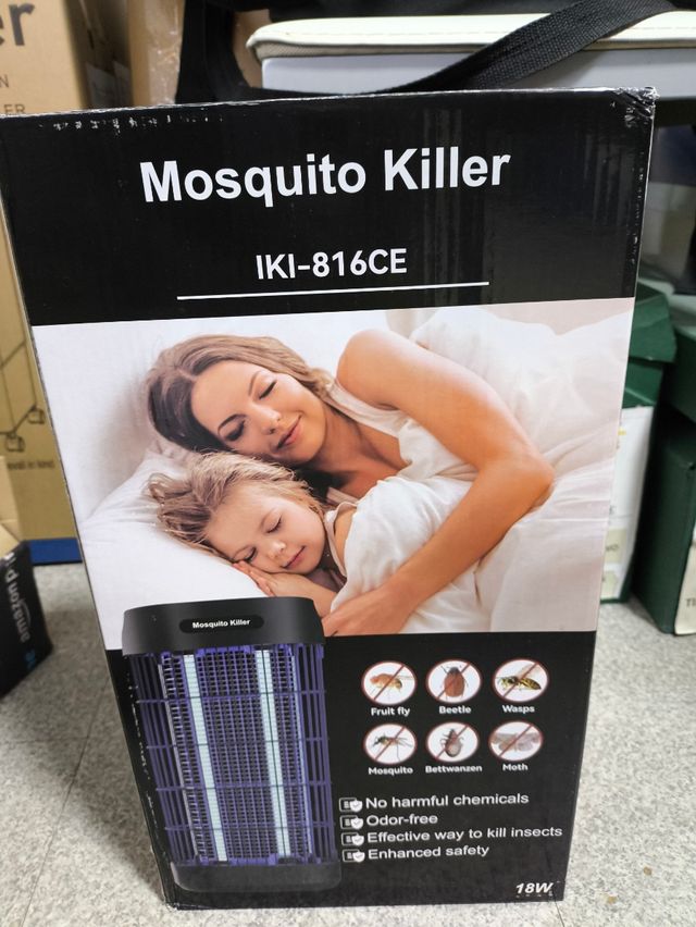 Lampara anti mosquitos