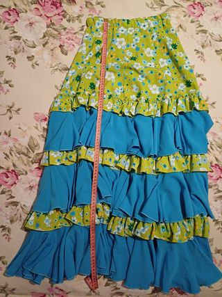 Traje de niña.Vestido gitana