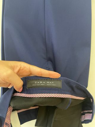 Traje completo de Hombre Azul marino