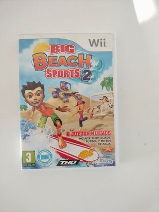 Juego Wii Big beach sports 2