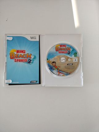 Juego Wii Big beach sports 2
