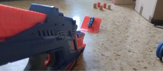 Lanzador coches Nerf